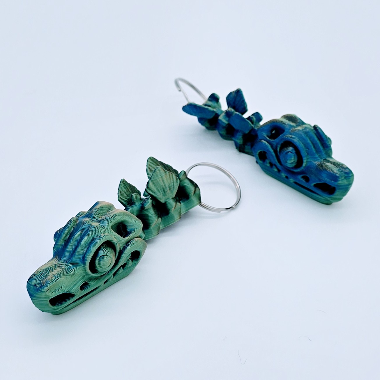 Stegosaurus Schlüsselanhänger Ansicht 2